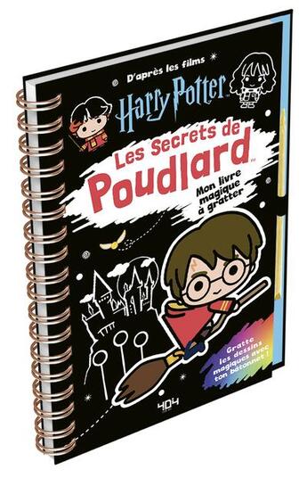 Couverture du livre « Harry potter - les secrets de poudlard » de  aux éditions 404 Editions