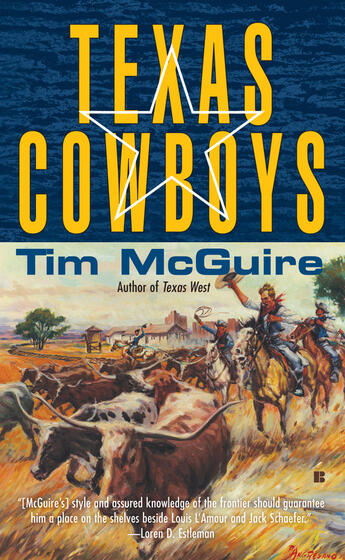 Couverture du livre « Texas Cowboys » de Mcguire Tim aux éditions Penguin Group Us