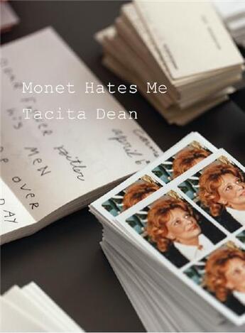 Couverture du livre « Tacita Dean : monet hates me » de Tacita Dean aux éditions Walther Konig