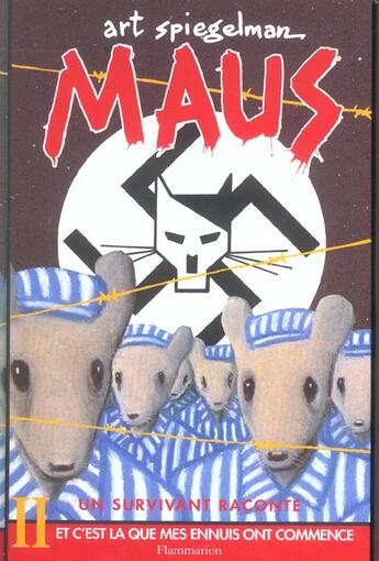 Couverture du livre « Coffret maus 2 volumes - un survivant raconte - mon pere saigne l histoire » de Art Spiegelman aux éditions Flammarion