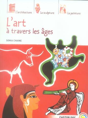 Couverture du livre « L'art a travers les ages » de Sonia Chaine aux éditions Pere Castor