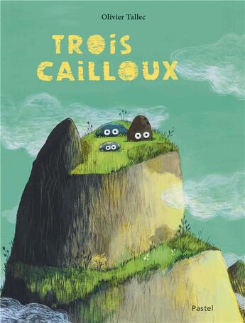 Couverture du livre « Trois cailloux » de Olivier Tallec aux éditions Ecole Des Loisirs