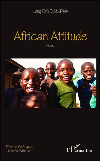Couverture du livre « African attitude » de Lang Fafa Dampha aux éditions L'harmattan