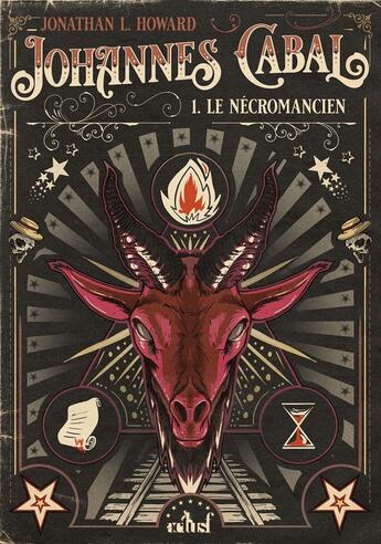 Couverture du livre « Johannes Cabal le Nécromancien » de Jonathan L. Howard aux éditions Actusf