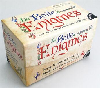 Couverture du livre « La boîte à énigmes » de  aux éditions Marabout