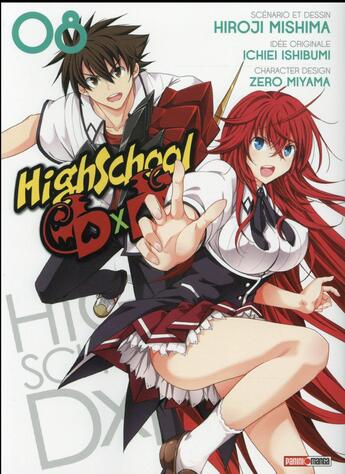 Couverture du livre « High school DxD Tome 8 » de Zero Miyama et Hiroji Mishima et Ichiei Ishibumi aux éditions Panini