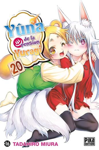 Couverture du livre « Yûna de la pension Yuragi Tome 20 » de Tadahiro Miura aux éditions Pika