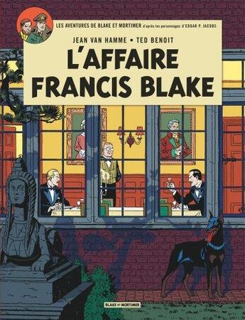 Couverture du livre « Blake et Mortimer Tome 13 : l'affaire Francis Blake » de Jean Van Hamme et Ted Benoit aux éditions Blake Et Mortimer