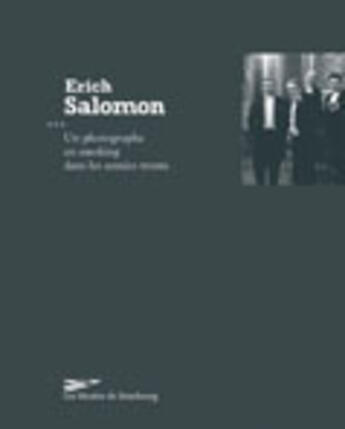 Couverture du livre « Erich salomon (all) » de  aux éditions Musees Strasbourg