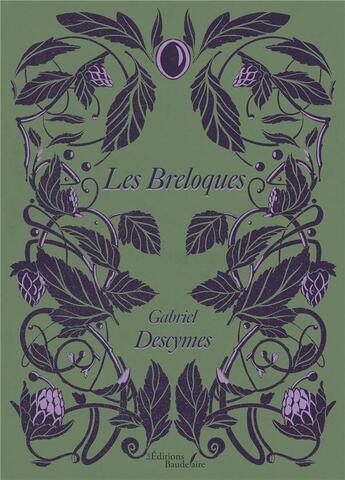 Couverture du livre « Les breloques » de Descymes Gabriel aux éditions Baudelaire