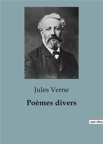 Couverture du livre « Poèmes divers » de Jules Verne aux éditions Culturea