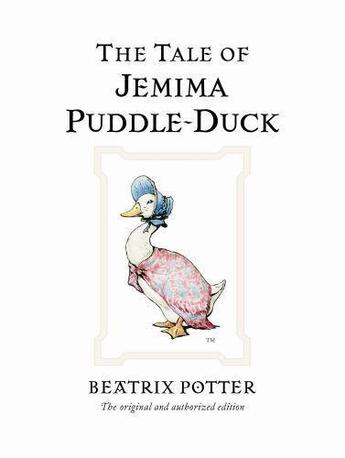 Couverture du livre « Jemima Puddle-Duck Sticker Story » de Anonymous Beatrix aux éditions Warne Frederick