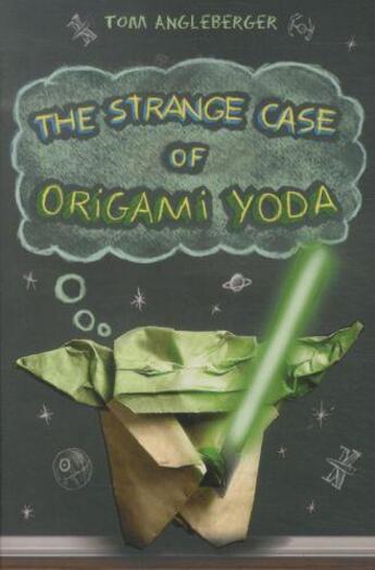 Couverture du livre « The Strange Case of Origami Yoda » de Tom Angleberger aux éditions Abrams Us