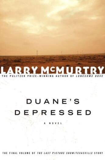 Couverture du livre « Duane's Depressed » de Larry Mcmurtry aux éditions Simon & Schuster