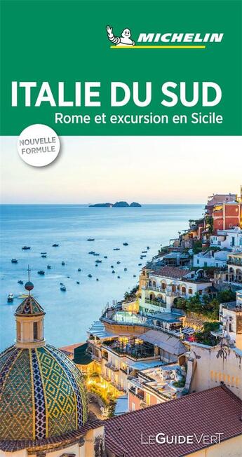 Couverture du livre « Le guide vert ; Italie du sud (édition 2019) » de Collectif Michelin aux éditions Michelin