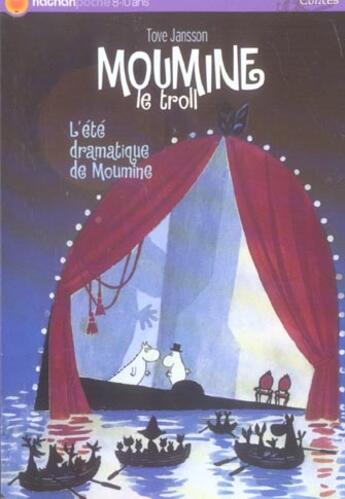 Couverture du livre « Ete dramatique de moumine » de Guillaume/Jansson aux éditions Nathan