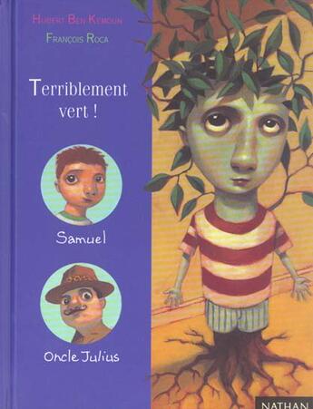 Couverture du livre « Terriblement vert » de Ben Kemoun/Roca aux éditions Nathan