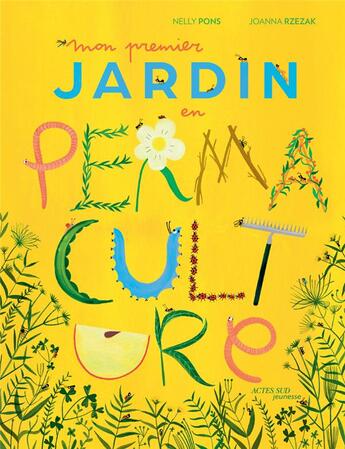 Couverture du livre « Mon premier jardin en permaculture » de Pons/Rzezak aux éditions Actes Sud