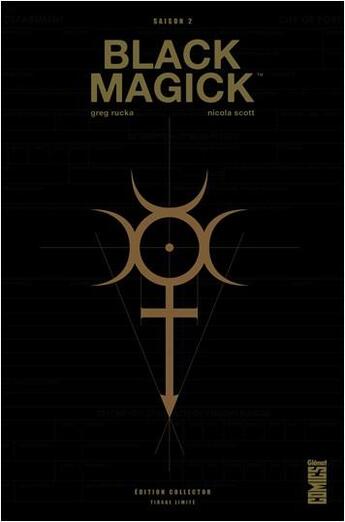 Couverture du livre « Black Magick T.2 » de Greg Rucka et Nicola Scott aux éditions Glenat Comics
