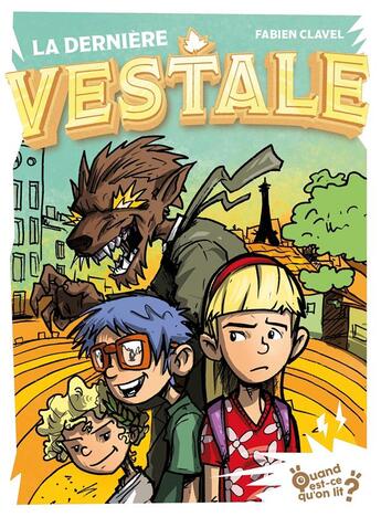 Couverture du livre « La dernière Vestale » de Fabien Clavel aux éditions Actusf