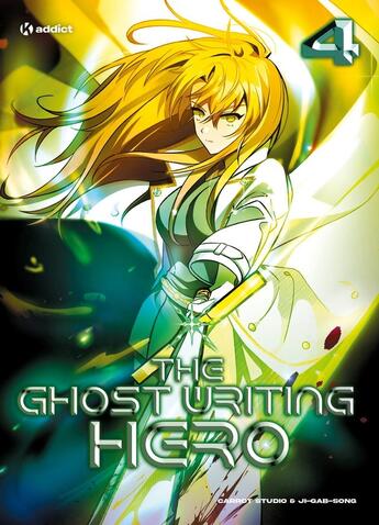 Couverture du livre « The ghost writing hero Tome 4 » de Carrot Studio et Ji-Gap-Song aux éditions Kworld