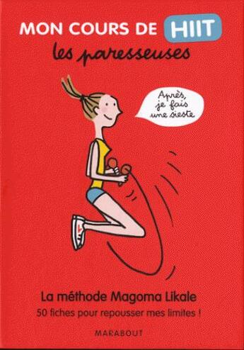 Couverture du livre « Boîte mon cours de hiit les paresseuses » de Soledad Bravi aux éditions Marabout