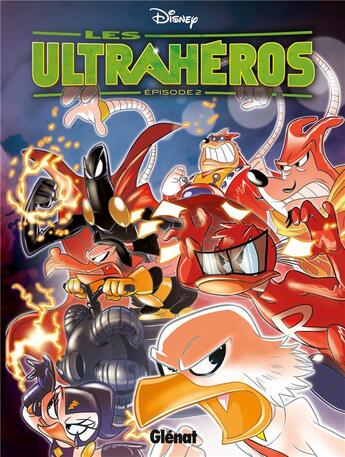 Couverture du livre « Les ultrahéros - saison 1 t.2 » de  aux éditions Glenat