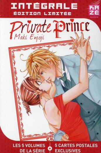 Couverture du livre « Private prince Tome 1 à Tome 5 ; coffret » de Maki Enjoji aux éditions Kaze