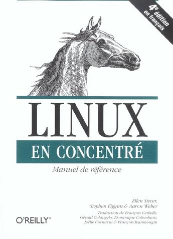 Couverture du livre « O'reilly linux concentre 4ed (4e édition) » de Siever aux éditions O Reilly France
