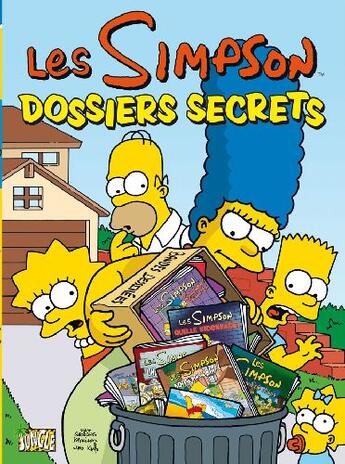 Couverture du livre « Les Simpson Tome 7 : dossiers secrets » de Matt Groening aux éditions Jungle