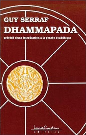 Couverture du livre « Dhammapada (par g. serraf) » de Serraf Guy aux éditions Louise Courteau