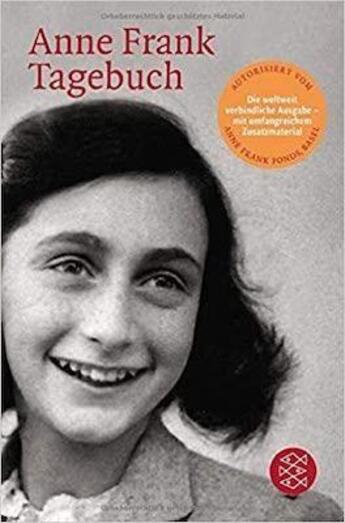 Couverture du livre « Tagebuch Der Anne Frank: Die Endgültige Deutschsprachige Fassung » de Anne Frank aux éditions Fischer Verlag