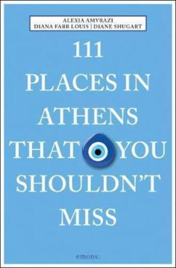 Couverture du livre « 111 places in Athens that you shouldn't miss » de  aux éditions Antique Collector's Club