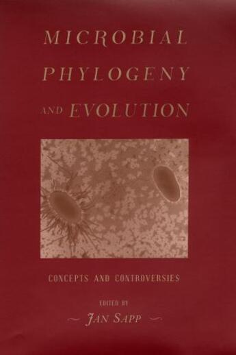 Couverture du livre « Microbial Phylogeny and Evolution: Concepts and Controversies » de Jan Sapp aux éditions Oxford University Press Usa