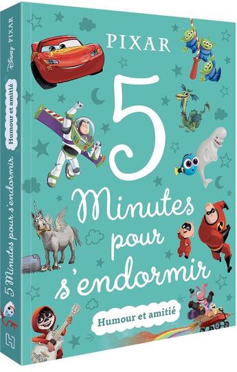 Couverture du livre « 5 minutes pour s'endormir ; humour et amitié » de Disney aux éditions Disney Hachette