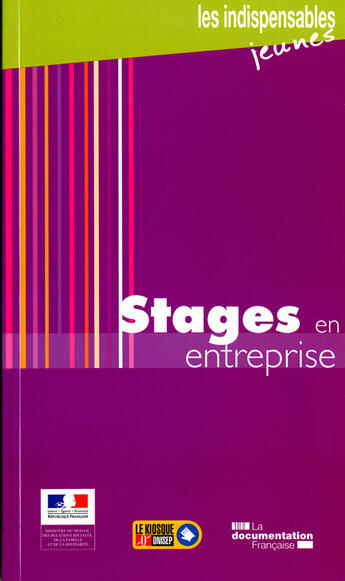 Couverture du livre « Stages en entreprise (3e édition) » de  aux éditions Documentation Francaise