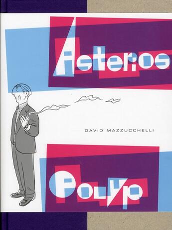 Couverture du livre « Asterios Polyp » de David Mazzucchelli aux éditions Casterman