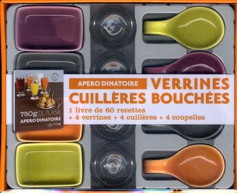 Couverture du livre « Coffret apéro dinatoire » de  aux éditions Solar