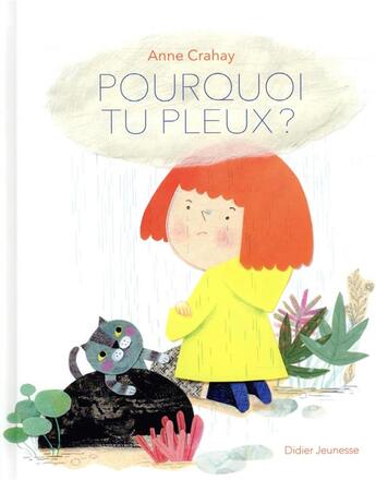 Couverture du livre « Pourquoi tu pleux ? » de Anne Crahay aux éditions Didier Jeunesse