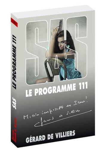 Couverture du livre « SAS t.161 : le programme 111 » de Gerard De Villiers aux éditions Malko