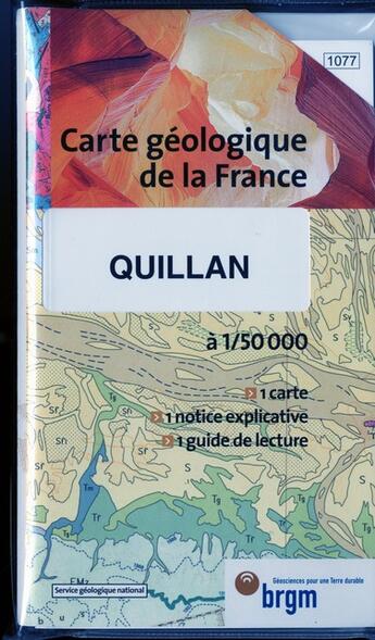 Couverture du livre « Quillan » de  aux éditions Brgm