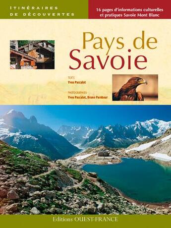 Couverture du livre « Pays de Savoie » de Yves Paccalet aux éditions Ouest France