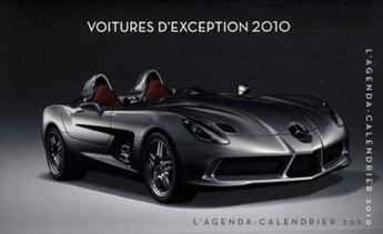 Couverture du livre « Agenda calendrier voitures d'exception 2010 » de Sport Auto aux éditions Hugo Image