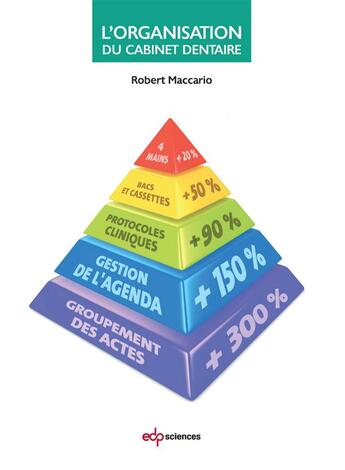 Couverture du livre « L'organisation du cabinet dentaire » de Robert Maccario aux éditions Parresia