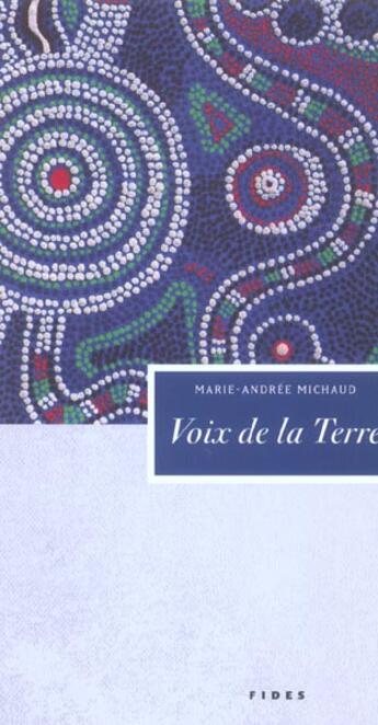 Couverture du livre « Voix de la terre » de Michaud Ma aux éditions Fides