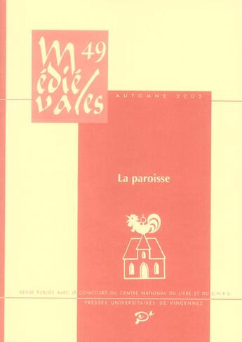 Couverture du livre « La paroisse » de Iognat/Zadora R aux éditions Pu De Vincennes