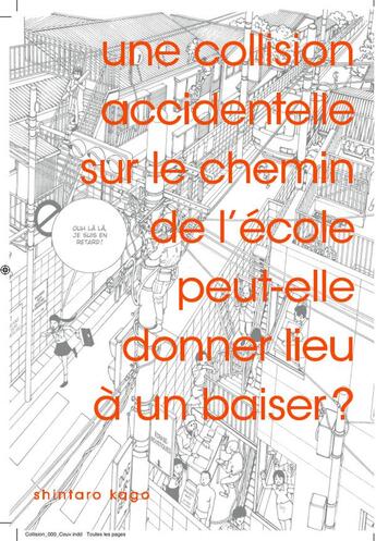 Couverture du livre « Collision accidentelle » de Shintaro Kago aux éditions Imho