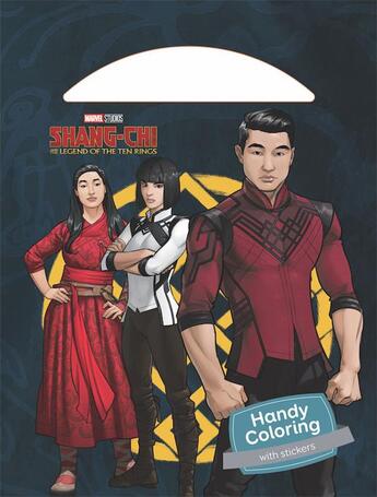 Couverture du livre « Shang-Chi : handy coloring : a new legend / le plaisir de colorier : nouvelle légende » de Marvel aux éditions Hachette-antoine