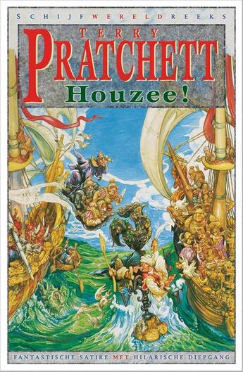 Couverture du livre « Houzee! » de Terry Pratchett aux éditions Meulenhoff Boekerij B.v.