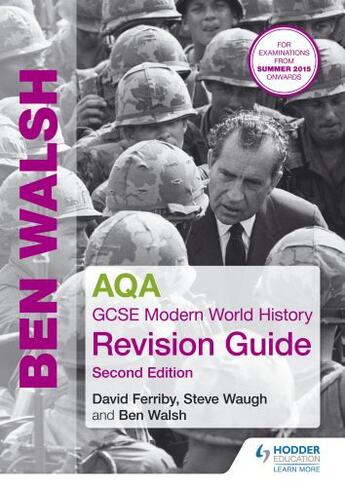 Couverture du livre « AQA GCSE Modern World History Revision Guide 2nd Edition » de Waugh Steve aux éditions Hodder Education Digital